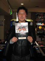 Túlio vainqueur des qualifications préliminaires du 3 mars 2013 au Game Plaza Central de Seisekisakuragaoka